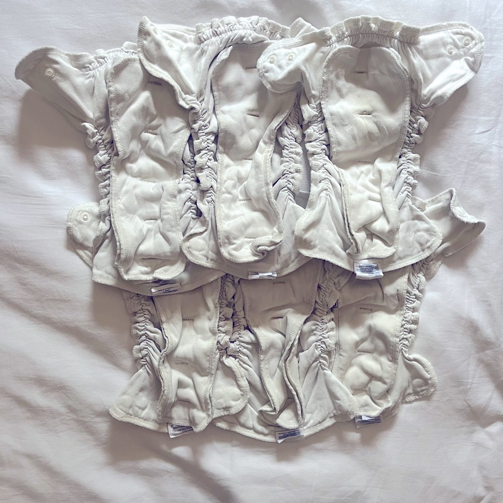 Essembly Baby Cloth Diapers (6 “Inners”) - Size 1